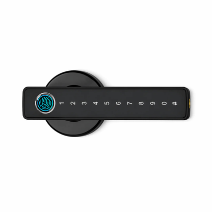 5-in-1 Smart Lock | Fingerprint, Mobile App, Passcode, IC Card & Key